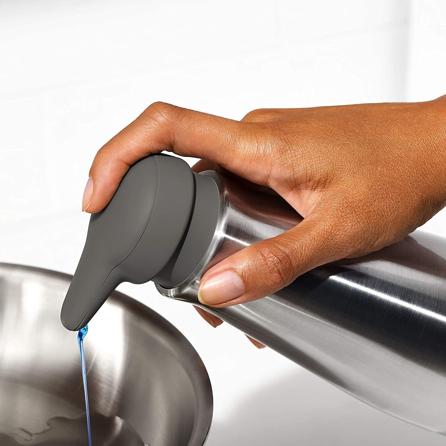 OXO Good Grips Stainless Steel Soap Dispenser - Spoons N Spice