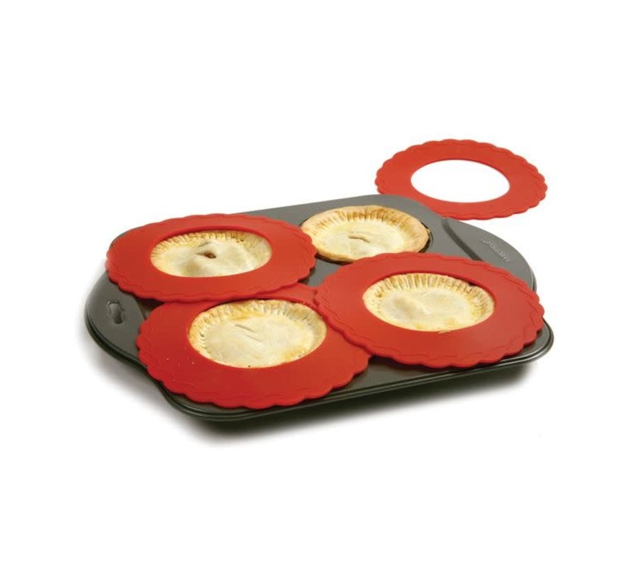 Mini Pie Pan Shield, Set of 4