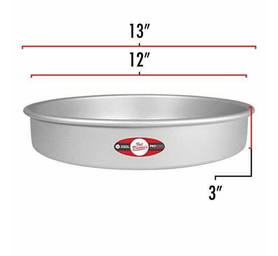 Round Cake Pan 12" x 3"