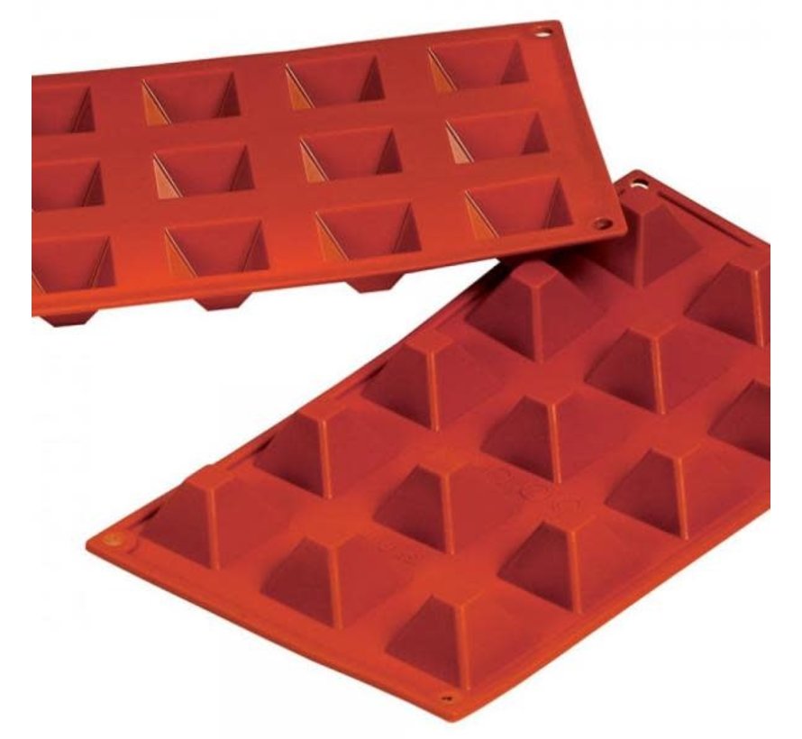 Fat Daddio's ProSeries Pyramid Silicone Baking Mold - Spoons N Spice
