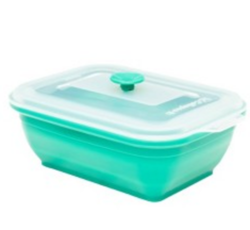 Collapse It 3 Cup Silicone Rectangle - Turquois