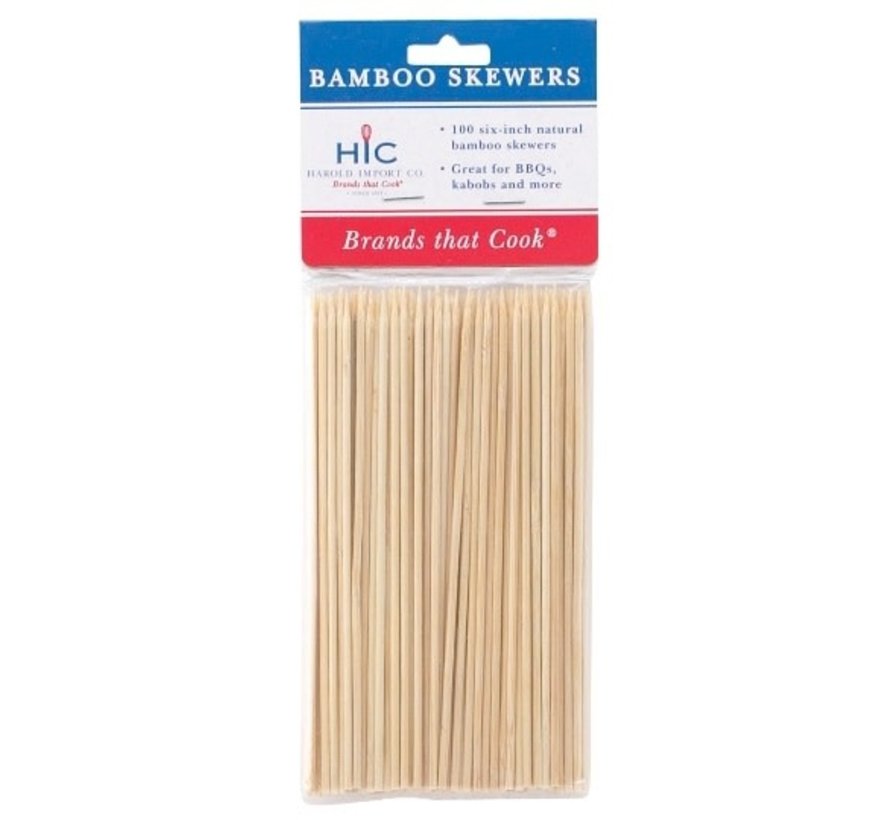 Bamboo Skewers  6"