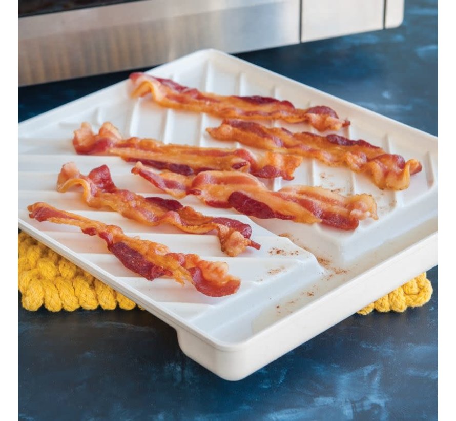 Microware Large Slanted Bacon Tray