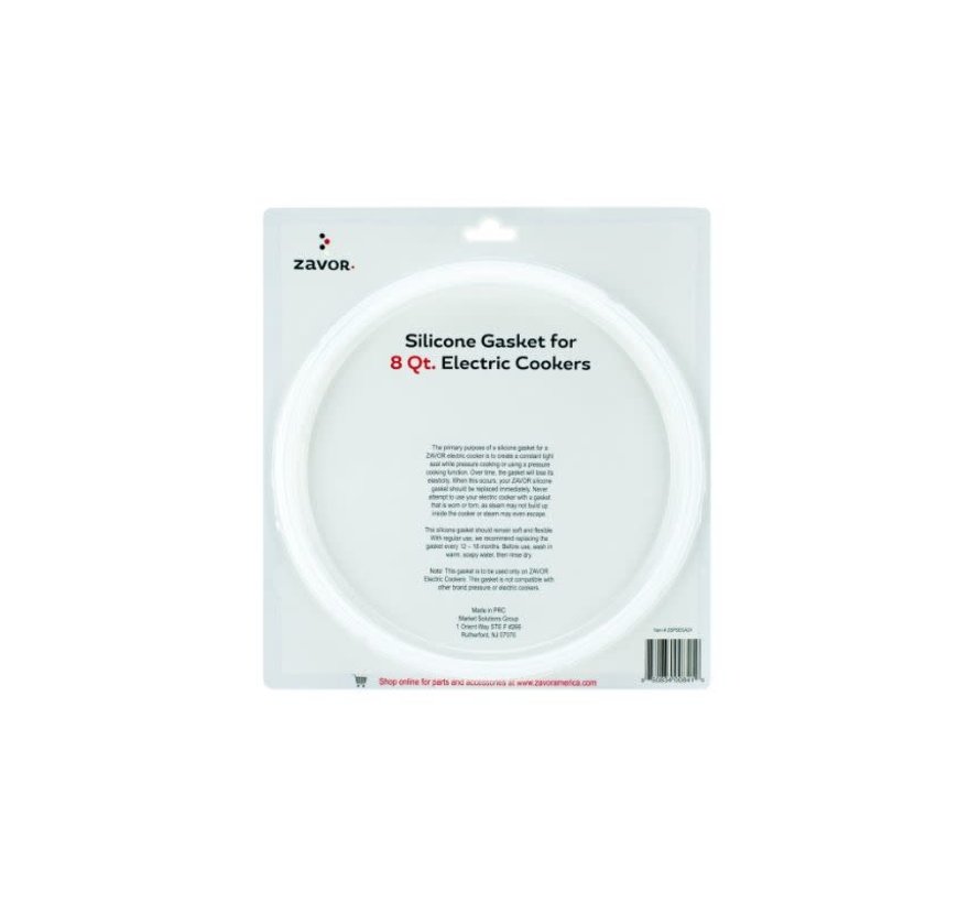 Silicone Gasket 8 Qt. Electric