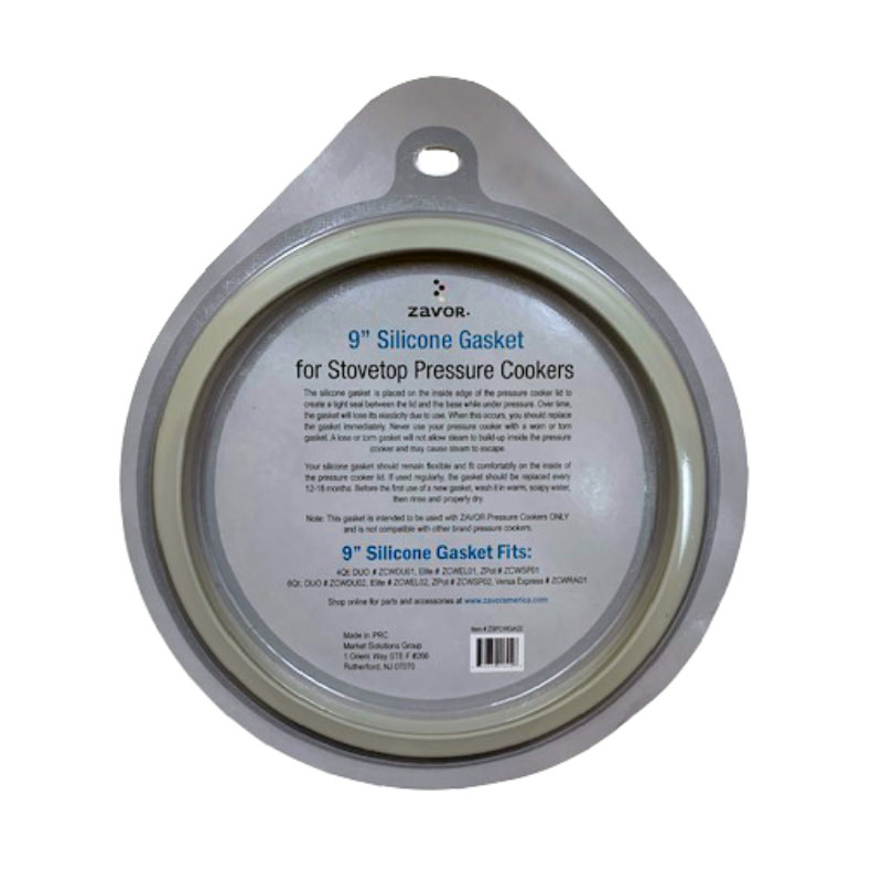Zavor9" Replacement Gasket For 4.2 & 6.3 Qt. Pressure Cookers Spoons