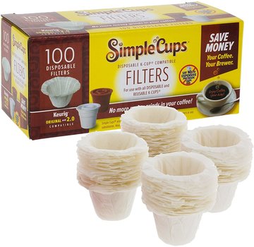 Simple Cup K-Cup Filters 100 CT