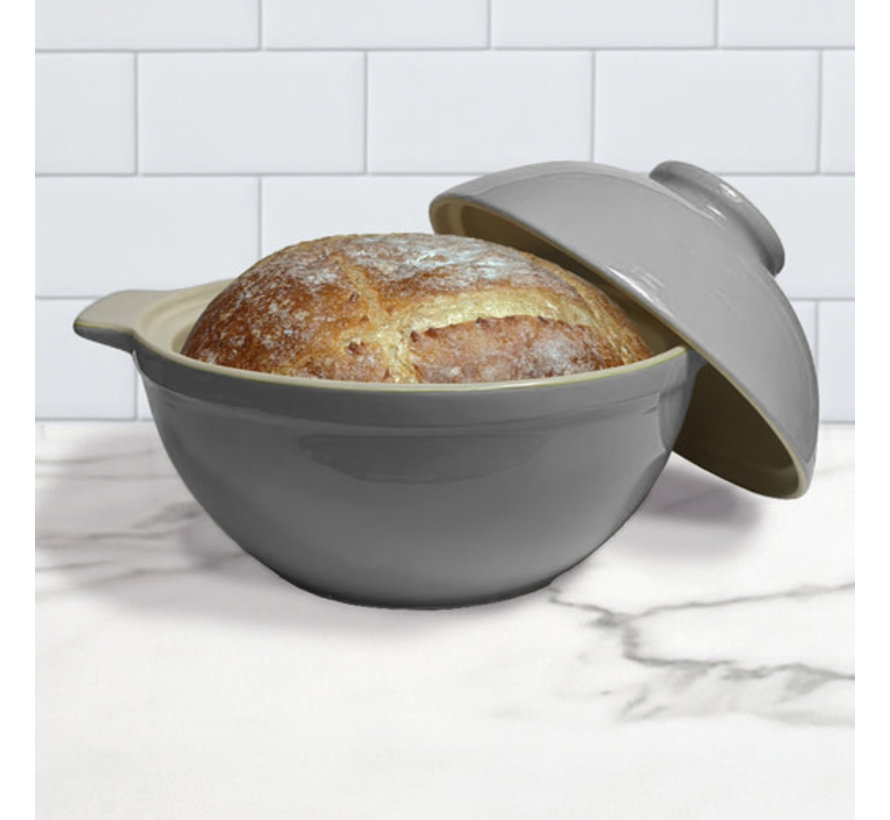 Superstone Bread Dome Glazed - Grey