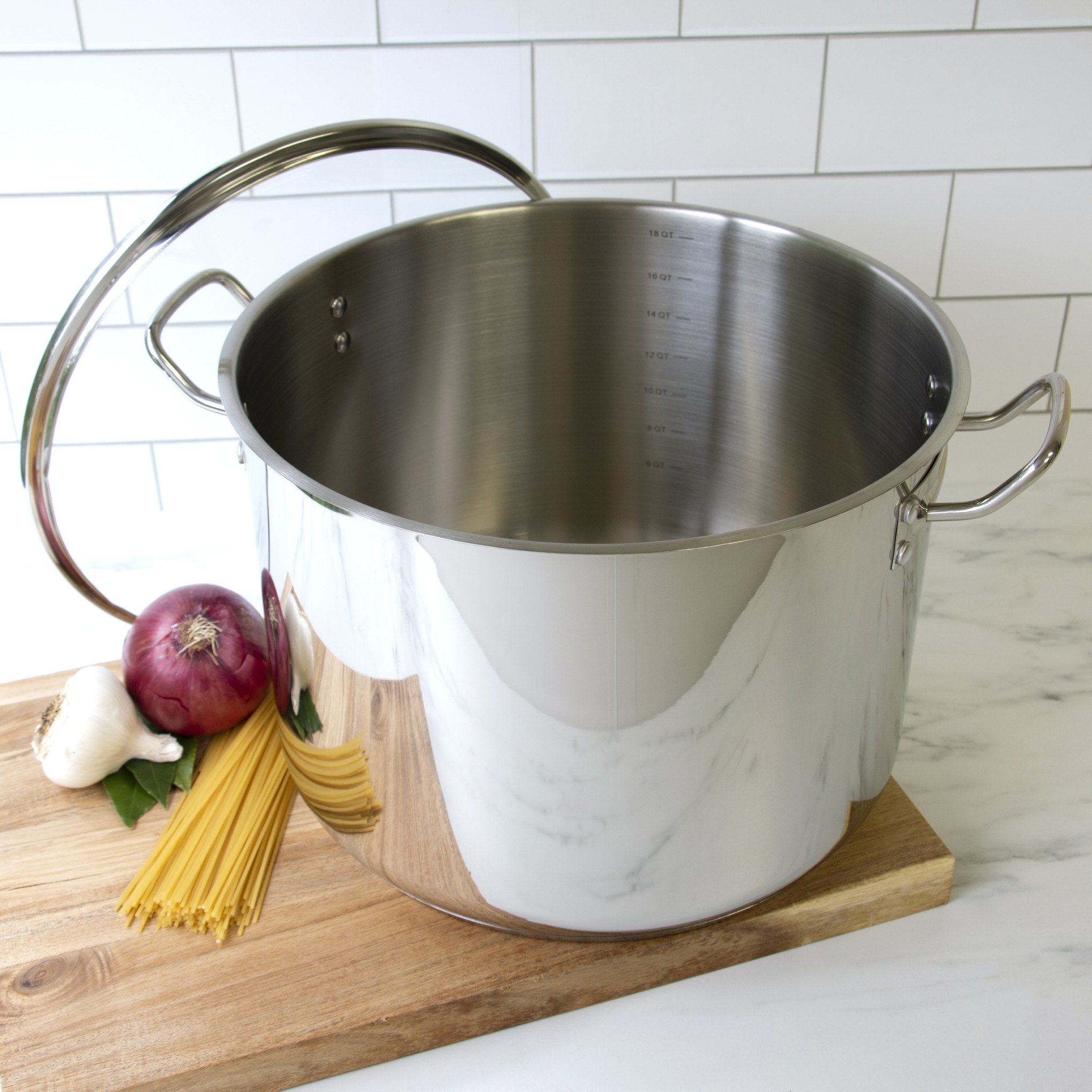 Camerons Stock Pot, Professional, 24 QT - Spoons N Spice