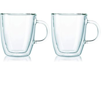 Bodum Double Wall Thermo-Glass Mugs, Set of 2