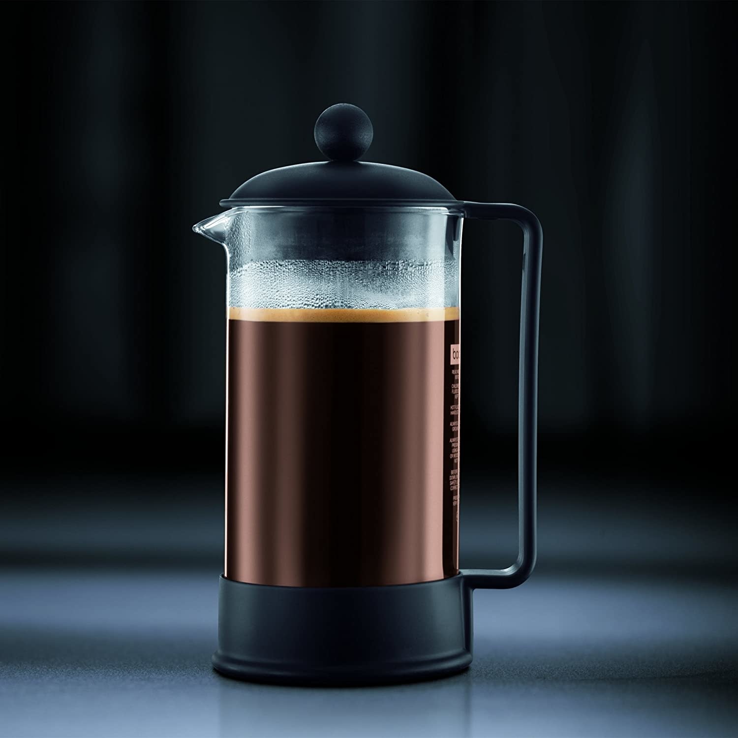 Bodum Brazil Black 8-Cup (34 oz) French Press Coffee Maker