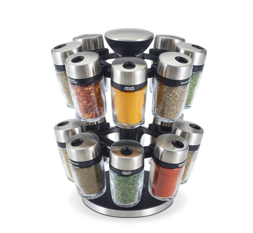 16 Jar Herb & Spice Carousel