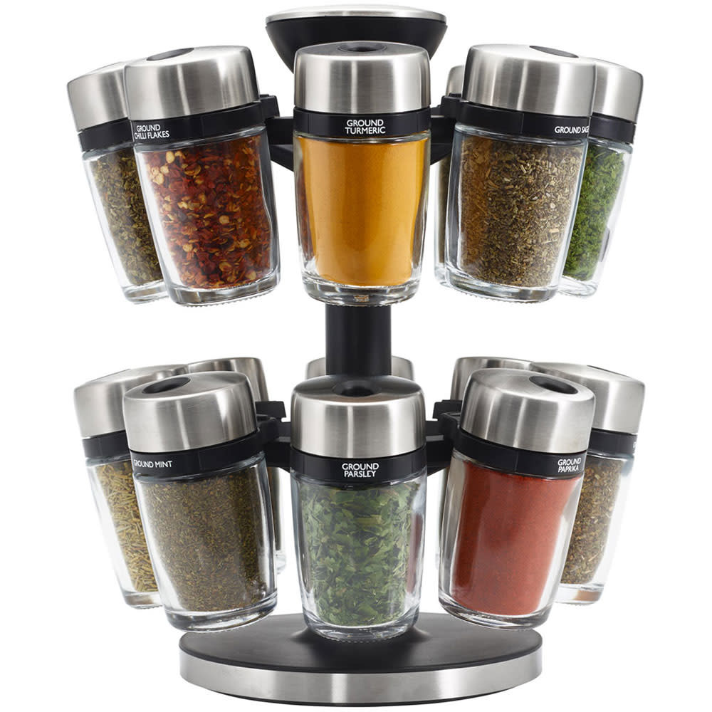 Cole Mason 16 Jar Herb Spice Carousel