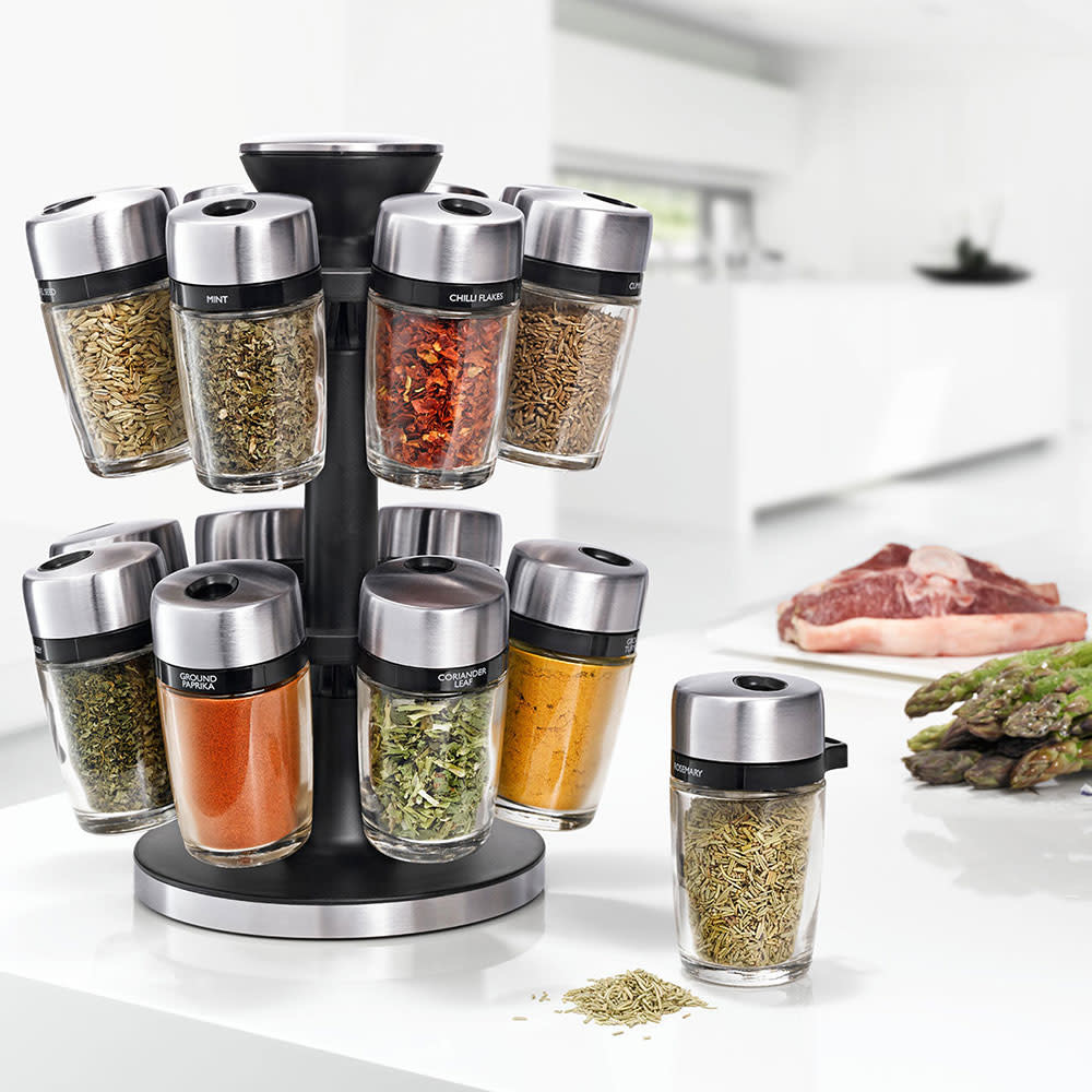 Cole Mason 16 Jar Herb Spice Carousel