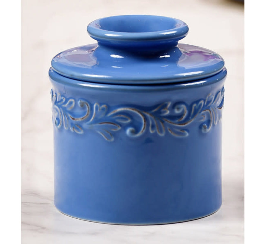 Butter Bell Crock - Antique Denim Blue