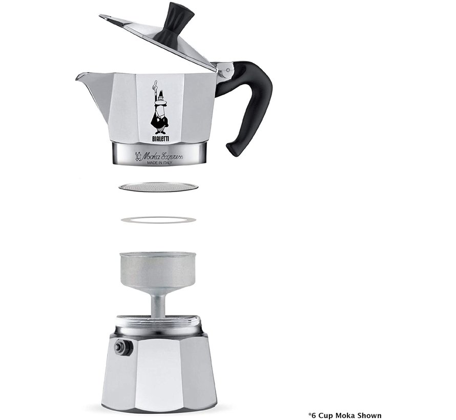 Bialetti Moka Express Espresso Maker, 12 Cup