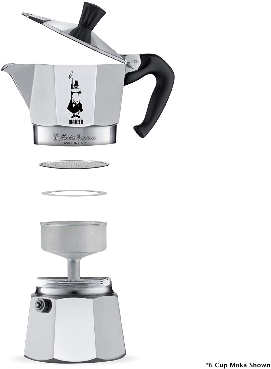 Stainless Steel Stovetop Italian Coffee Maker Espresso 12 Cup Moka