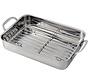 14" Lasagna Pan w/ SS Roasting Rack