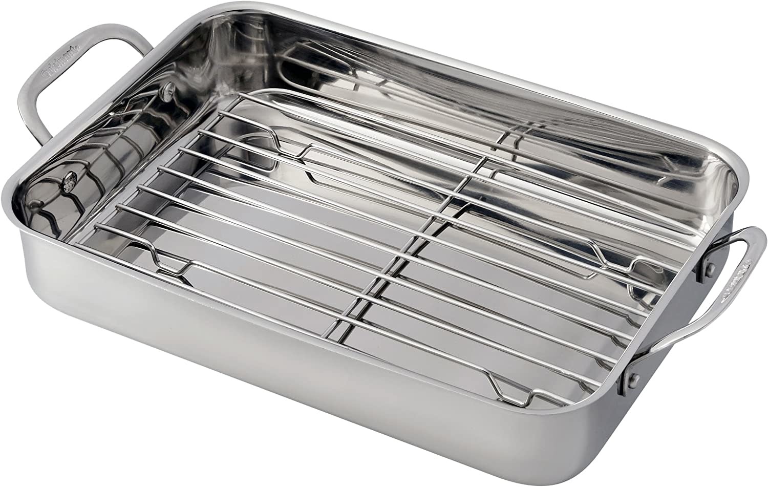Cooks Standard 14 X 12 Stainless Steel Roaster-Baking Pan with Rack,  Rectangular - Macy's
