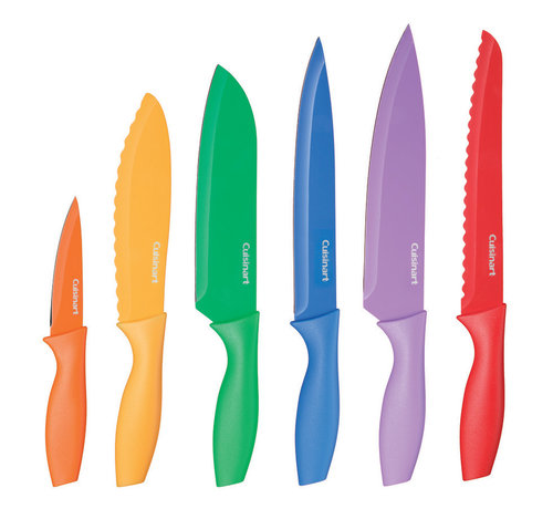 Cuisinart 12pc Color Knife Set