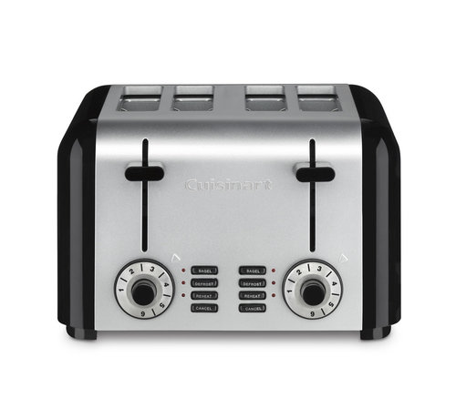 Cuisinart 4-Slice Brushed Stainless Hybrid Toaster