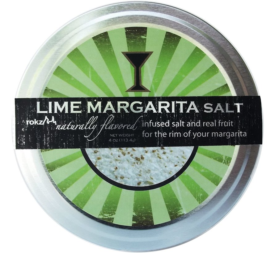 Rokz Rimmerz 4 oz Lime Margarita Natural Rimming Salt