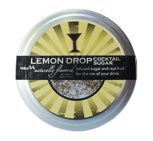 True Brands Rokz Rimmerz 4 oz Lemon Drop Natural Rimming Sugar