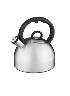 Norpro Red Stainless Steel Whistling Tea Kettle