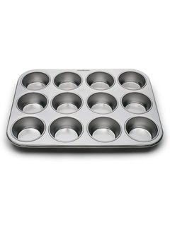 Fox Run Stainless Steel Muffin Pan