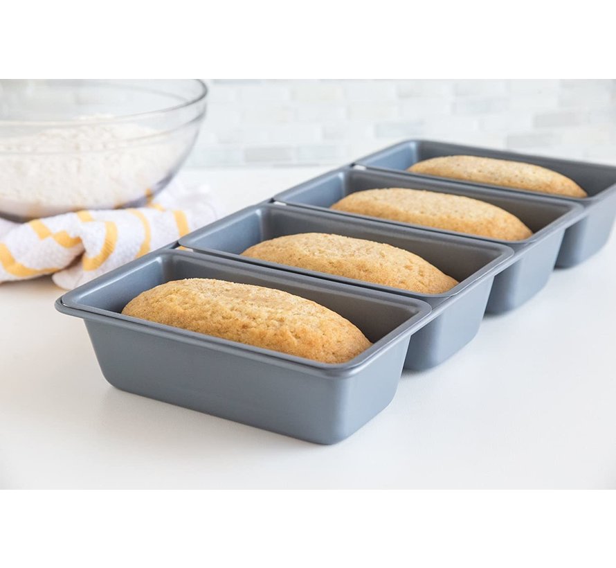 Linked Loaf Pans, Set of 4