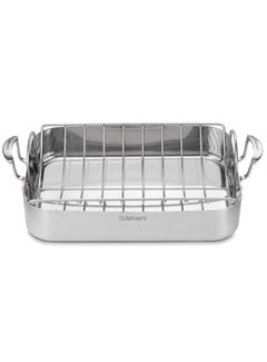HIC Kitchen Wire Roasting Baking Broiling Rack, 12-Inches x 7.5-Inches