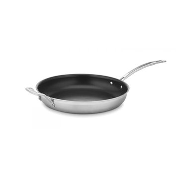 Cuisinart Multiclad 12" Non-stick Open Skillet With Helper Handle