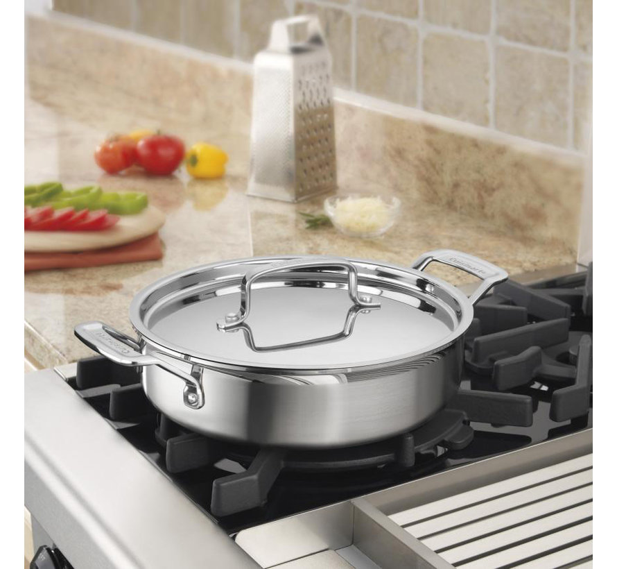 Multiclad 3 Qt. Stainless Steel Casserole With Cover