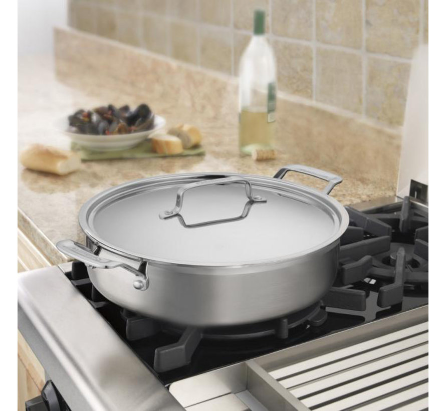 Multiclad 5.5 Qt. Stainless Steel Casserole With Cover