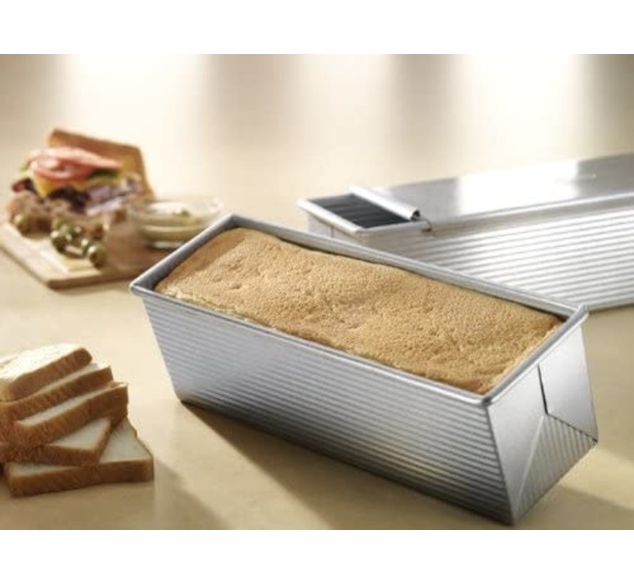 Pullman Loaf Pan & Cover, 9" X 4" X 4"