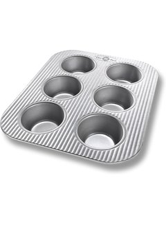 Nordic Ware Naturals 12 Cavity Muffin Pan with High-Domed Lid