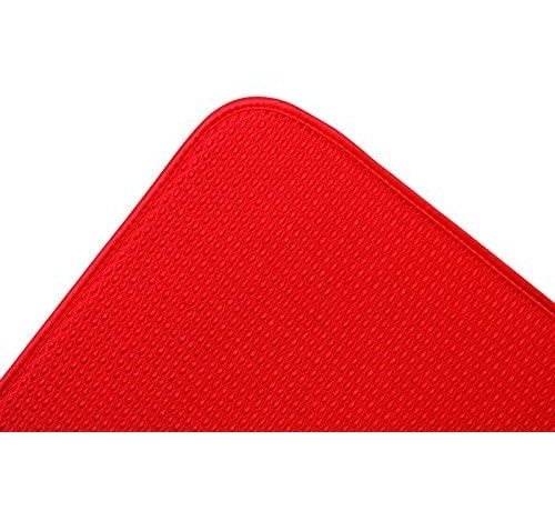 Envision Dish Drying Mat, Red 16"x18