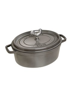 Staub Coq Au Vin 5.75 Quart, Graphite