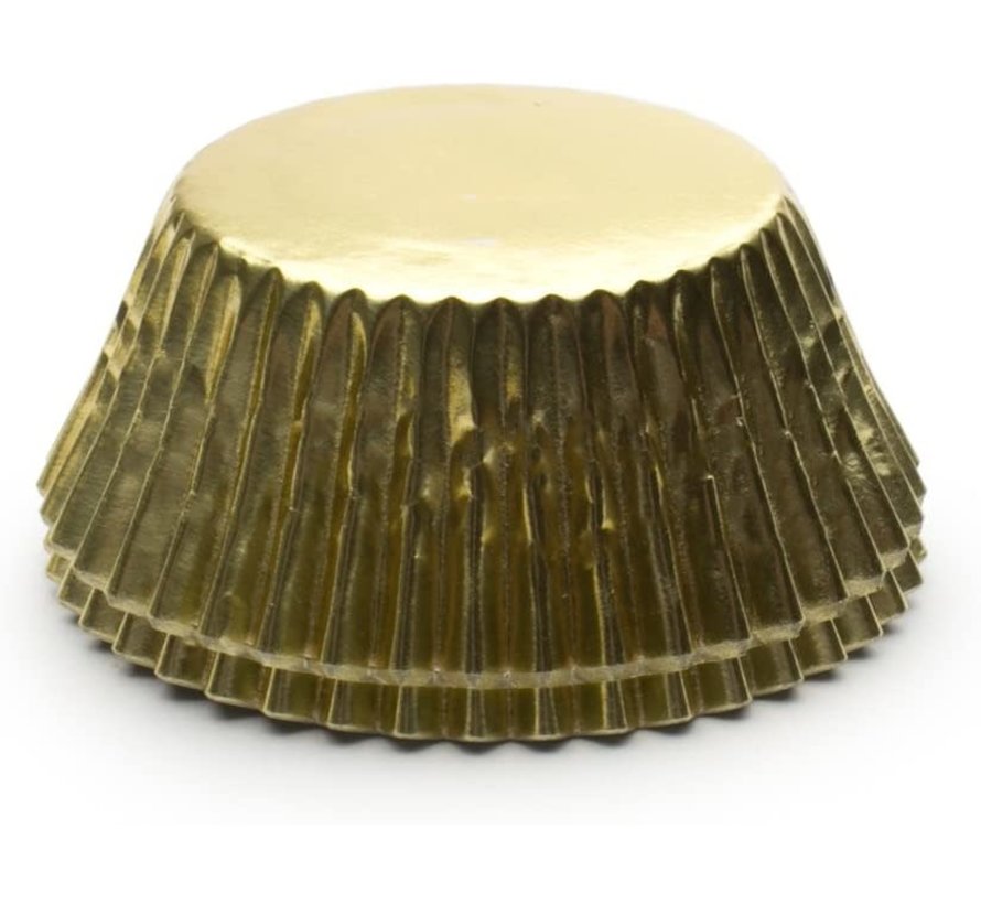 Baking Cups, Gold Foil 32 Count