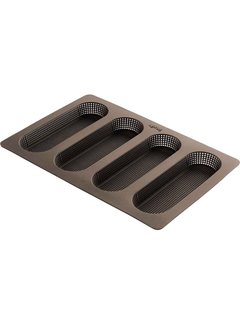 LeKue Mini Silicone Baguette  Tray Perforated