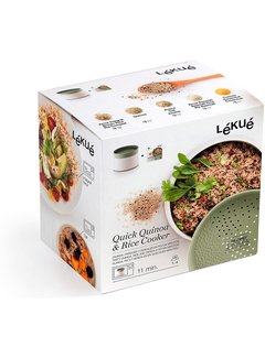 LeKue Quick Quinoa & Rice Cooker