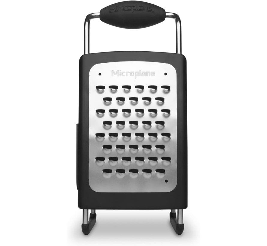 Choice 9 4-Sided Stainless Steel Box Grater with Soft Grip