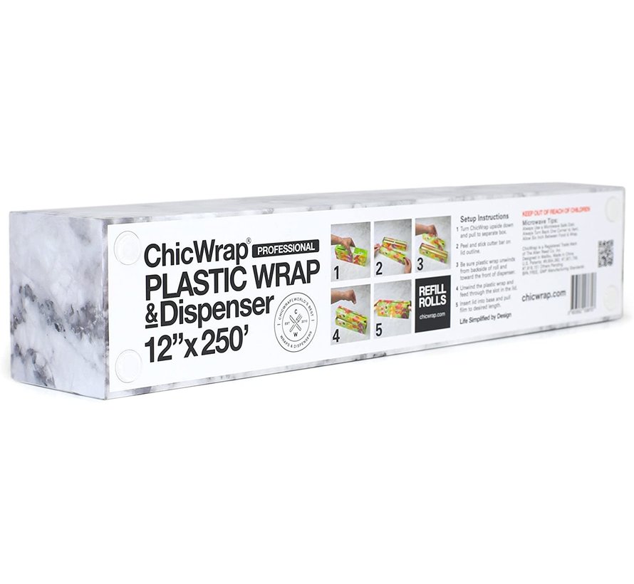 Plastic Wrap Dispenser Marble