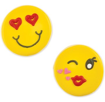 Fox Run Bakelicious Emoji Flip and Stamp Cookie Cutter