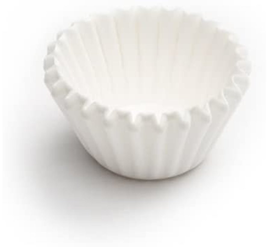 White Paper Petit-Four Baking Cups - 100 count