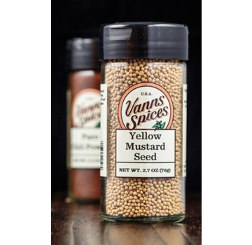 Vanns Spices Mustard Seed, Yellow