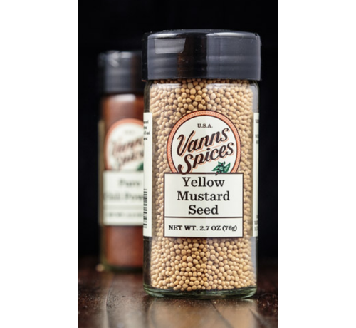 Vanns Spices Mustard Seed, Yellow