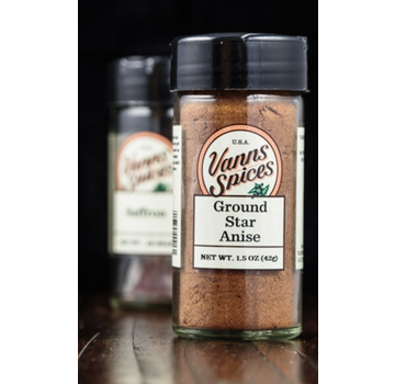 Vanns Spices Star Anise, Ground