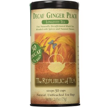 Republic of Tea Decaf Ginger Peach