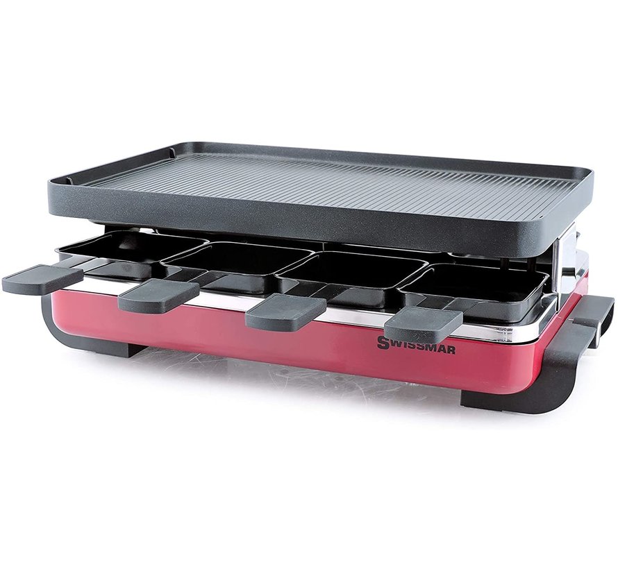 Red Classic Raclette Party Grill
