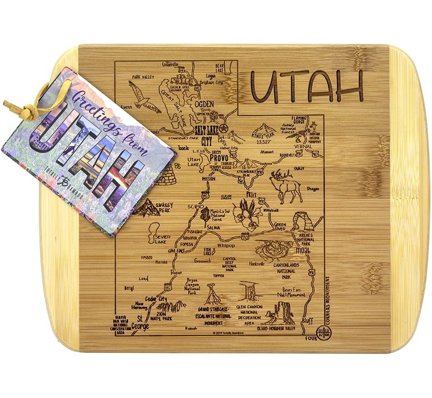 Slice of Life Utah Cutting Board